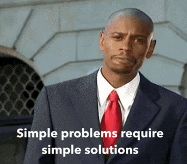 Simple Problems Chapelle GIF - Simple Problems Chapelle Dave GIFs