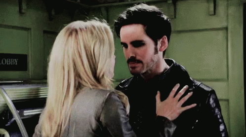 Kissing! - Once Upon A Time GIF - Once Upon A Time Ouat Emma Swan GIFs