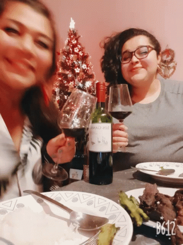 Cheers Selfie GIF - Cheers Selfie Wine GIFs