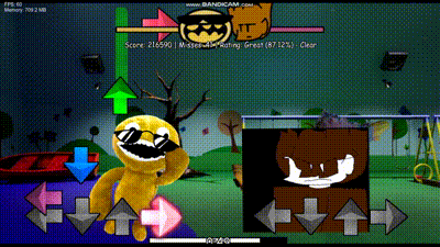 a screenshot of a video game shows a score of 216590