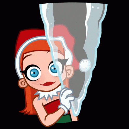Christmas Girl Santa Costume GIF - Christmas Girl Santa Costume Animated GIFs
