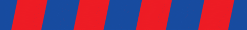 a blue background with red stripes on it