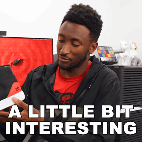 A Little Bit Interesting Marques Brownlee GIF - A Little Bit Interesting Marques Brownlee So Intriguing GIFs