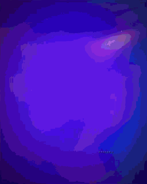 a pixelated image of a woman with a purple background