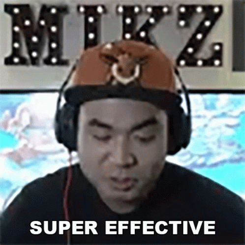 Super Effective Mikz Apol GIF - Super Effective Mikz Apol Mikz Apol Gaming GIFs