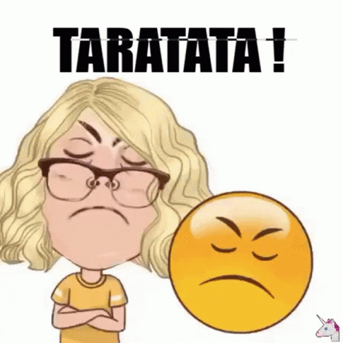Taratata Barbara Laurame GIF - Taratata Barbara Laurame Hmph GIFs