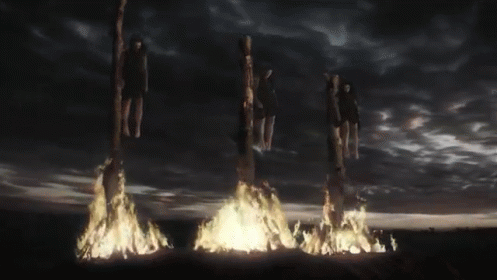 This October, Stakes Aren'T The Only Things We'Re Raising. American Horror Story: Coven GIF - Witches American Horror Story Coven Burnt On A Stake GIFs