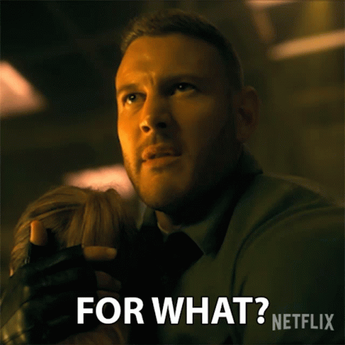 For What Luther Hargreeves GIF - For What Luther Hargreeves Tom Hopper GIFs