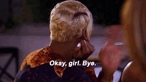 Girl Bye GIF