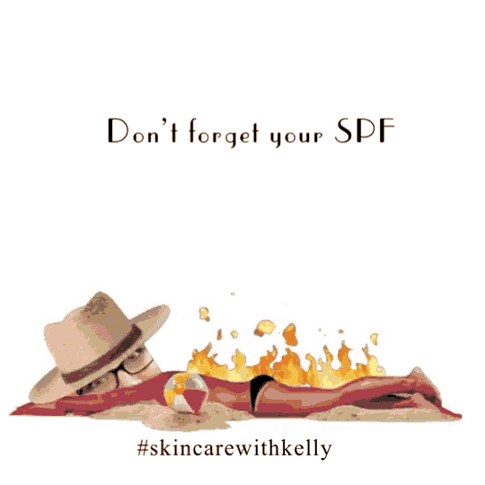 a poster that says " don t forget your spf "