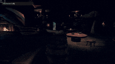 a screenshot of a video game shows a light coming out of the corner