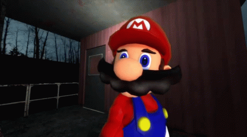 Smg4 Mario GIF - Smg4 Mario Middle Finger GIFs