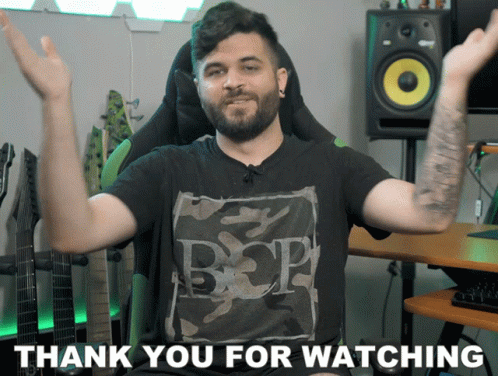 Thank You For Watching Andrew Baena GIF - Thank You For Watching Andrew Baena Andrew Baena Vlog GIFs