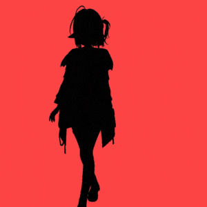 a silhouette of a woman holding a surfboard in her hand