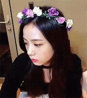 Kim Jisoo Jisoo GIF - Kim Jisoo Jisoo Flower Crown GIFs
