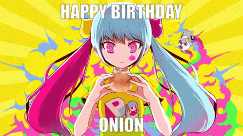 Happy Birthday Onion Onion GIF - Happy Birthday Onion Onion Pinocchio P GIFs