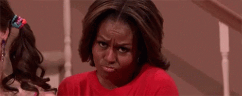 Michelle Obama Frown GIF - Michelle Obama Frown Pout GIFs