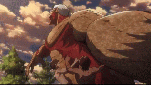 Attack On Titans Reiner Throws GIF - Attack On Titans Reiner Throws GIFs