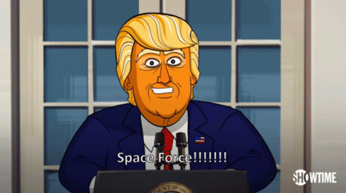 Space Force Excited GIF - Space Force Excited Space GIFs