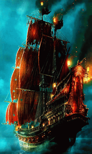 Ship Pirate GIF