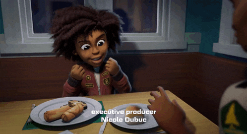 nicole dubuc is the executive producer of this animated scene