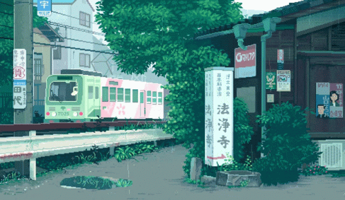 Anime Station GIF - Anime Station Pixel GIFs