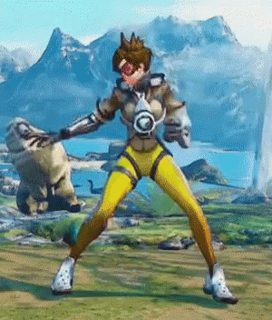 Overwatch Tracer GIF - Overwatch Tracer Canny GIFs