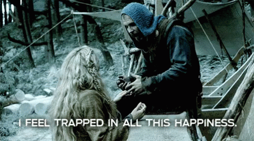 Trapped In All This Happiness GIF - Vikings Floki Trapped GIFs