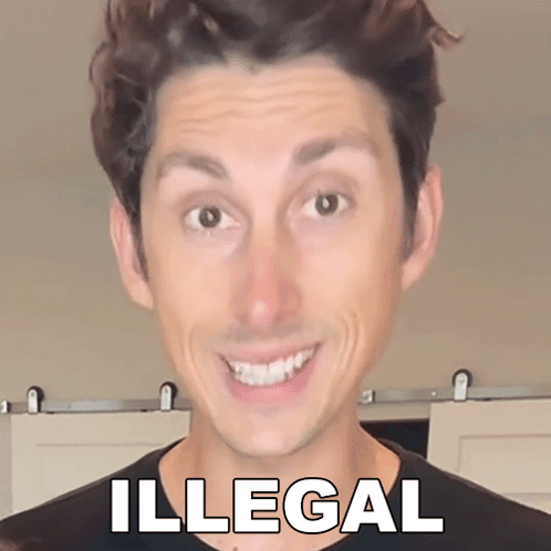 Illegal Maclen Stanley GIF - Illegal Maclen Stanley The Law Says What GIFs