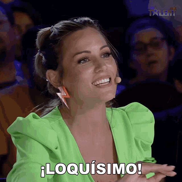 Loquisimo Edurne GIF - Loquisimo Edurne Got Talent España GIFs