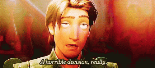 Horrible Decision GIF - Horrible Decision Tangled GIFs