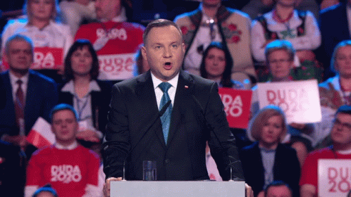 Andrzej Duda2020 Speech GIF