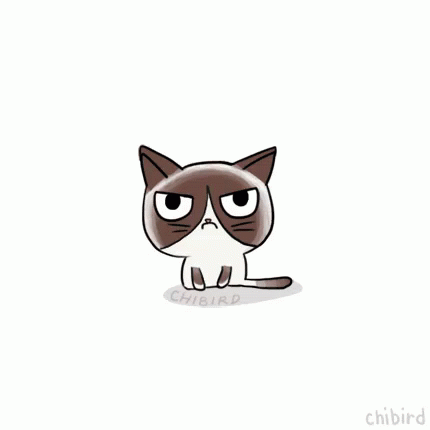 What If Grumpy Cat Were Less Grumpy? - Grumpy Cat GIF - Grumpy Cat Too Cute Animation GIFs