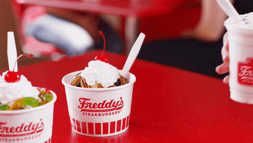 Freddys Frozen Custard And Steakburgers Frozen Desserts GIF - Freddys Frozen Custard And Steakburgers Frozen Desserts Ice Cream GIFs