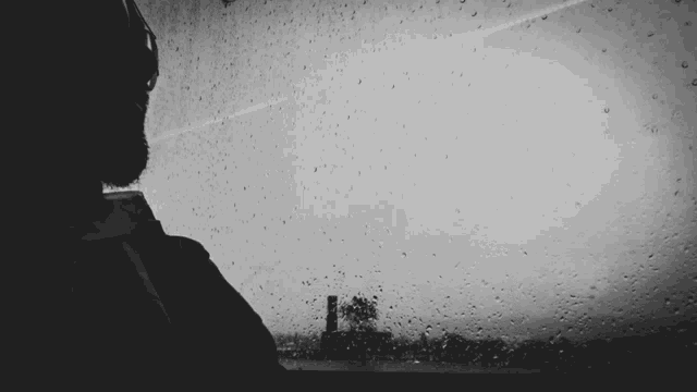Rain Staring Out GIF - Rain Staring Out Window GIFs