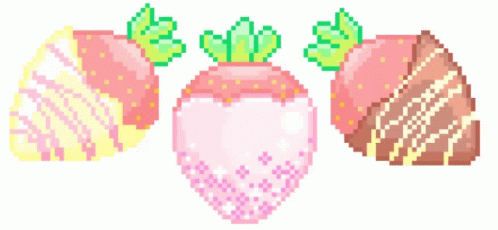 Strawberrys Strawberry Dip GIF - Strawberrys Strawberry Dip Dip GIFs