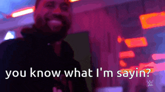 a man with a beard is smiling with the words " you know what i 'm sayin " above him