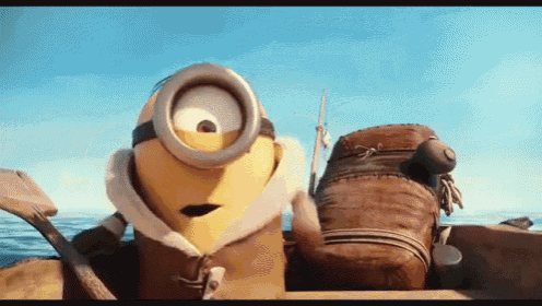 Too Scary GIF - Minions Scared Hungry GIFs