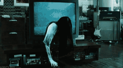 The Ring GIF - The Ring Horror Girl Comes Out Of Tv GIFs