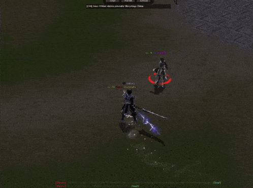 a screenshot of a video game shows a purple and white explosion and a few players including lv.3