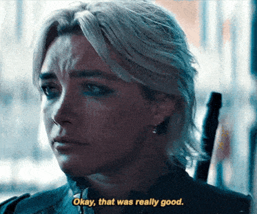 a woman is crying and saying okay that was really good .
