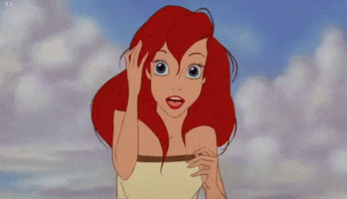 The Little Mermaid Ariel GIF - The Little Mermaid Ariel Hair Flip GIFs