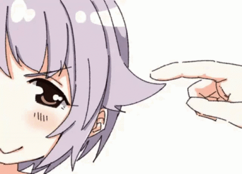 Anime Hair GIF - Anime Hair Poke GIFs