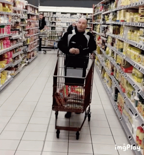 Tired Grocery GIF