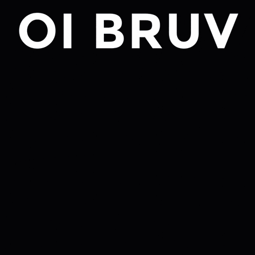 a man wearing a wig and sunglasses is waving his hand in front of a black background that says oi bruv