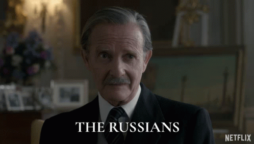 The Crown The Russians GIF - The Crown The Russians Serious Look GIFs