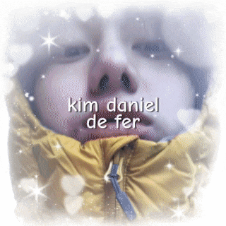 a picture of a person with the name kim daniel de fer on it
