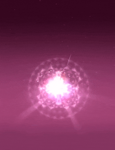 a purple background with a glowing sphere in the middle