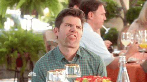 Parks And Rec Ben Wyatt GIF - Parks And Rec Ben Wyatt Tongue Out GIFs
