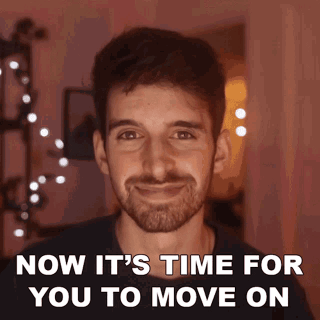Now Its Time For You To Move On Joey Kidney GIF - Now Its Time For You To Move On Joey Kidney Let It Go GIFs